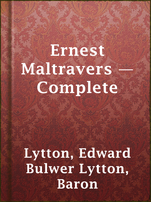 Cover image for Ernest Maltravers — Complete